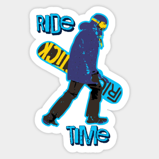 Ride Time Sticker